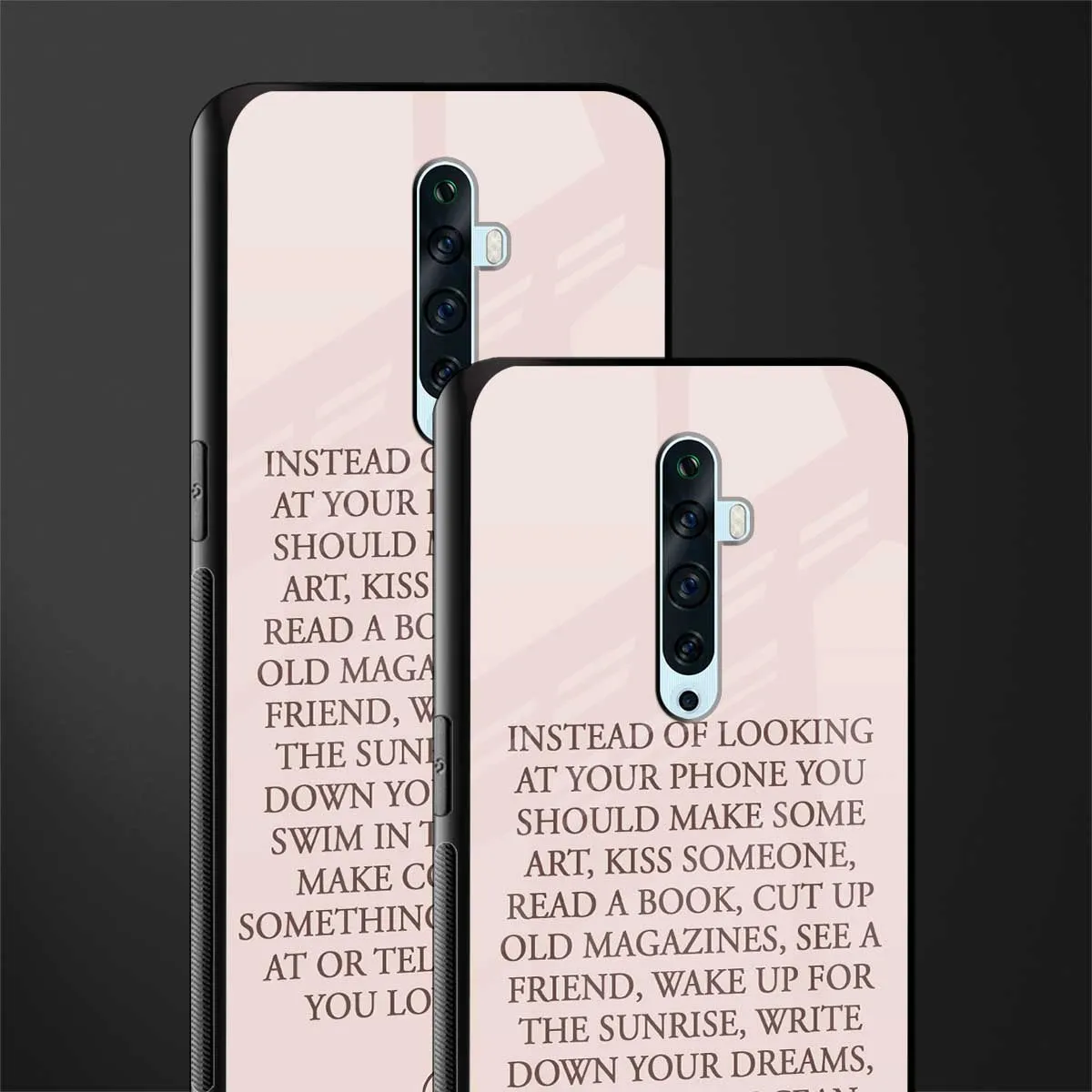 11 Things To Do Phone Case for OPPO Reno 2Z | Glass Case