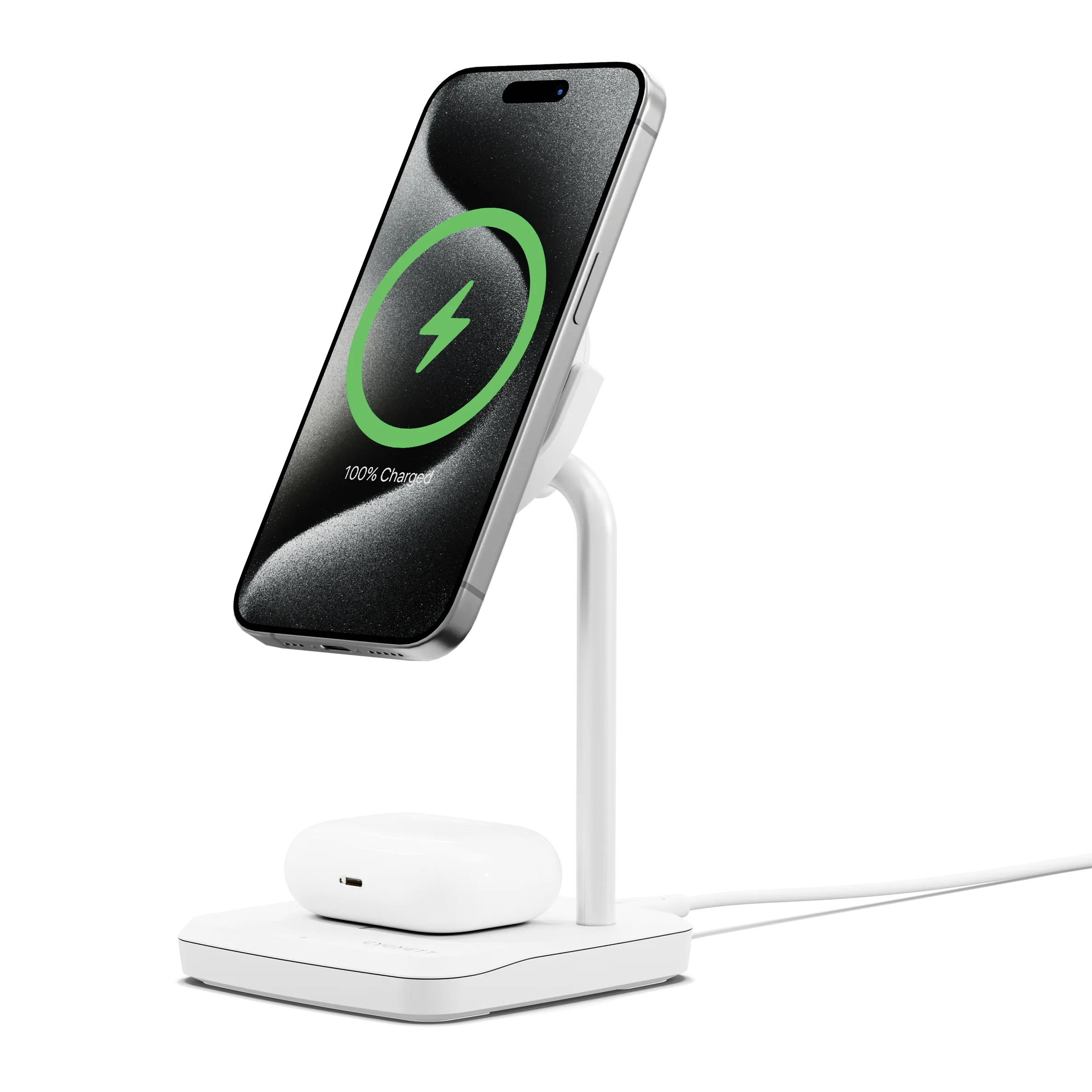 2-in-1 Magnetic Wireless Charger Qi2.0