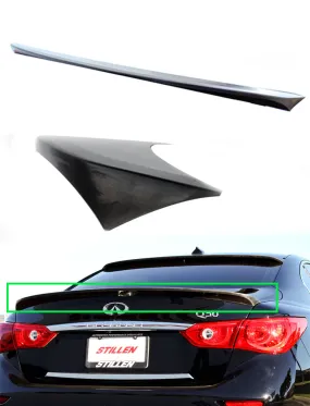 2014-2024 Infiniti Q50 Rear Spoiler [Unpainted] - KB11223