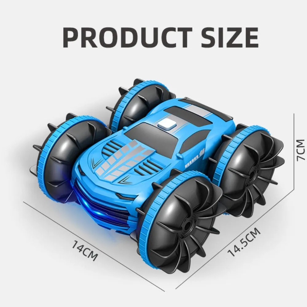 2.4GHz Dual Control Waterproof 4WD All Terrain RC Stunt Car