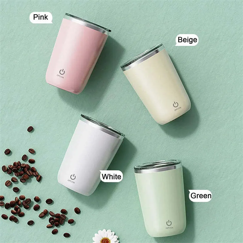 350ml Automatic Self Stirring Mug Coffee Milk Juice Mixing Cup