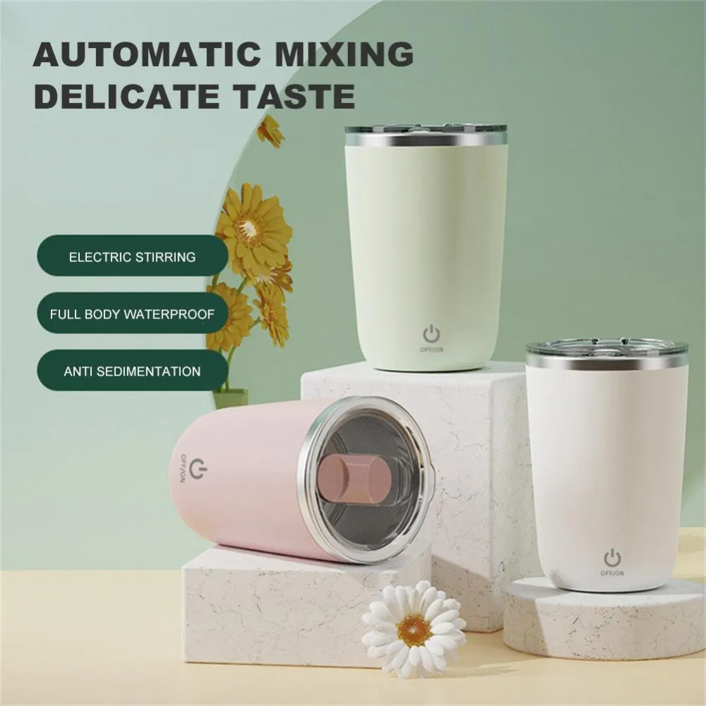 350ml Automatic Self Stirring Mug Coffee Milk Juice Mixing Cup