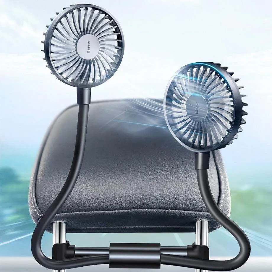 360 Degree Rotating Double Car Cooling Fan