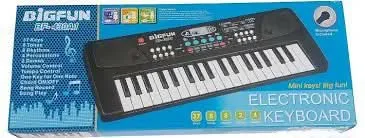 37-Key Piano Keyboard Toy with Recording & Microphone ( Battery Operated)