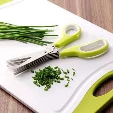 5 blade herb scissors