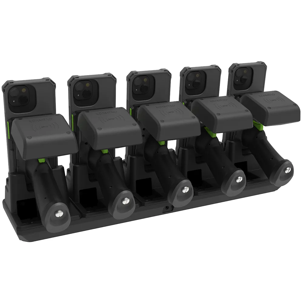 5-Slot Pistol & 1.0W UHF Charging Cradle for KDC1000/1100