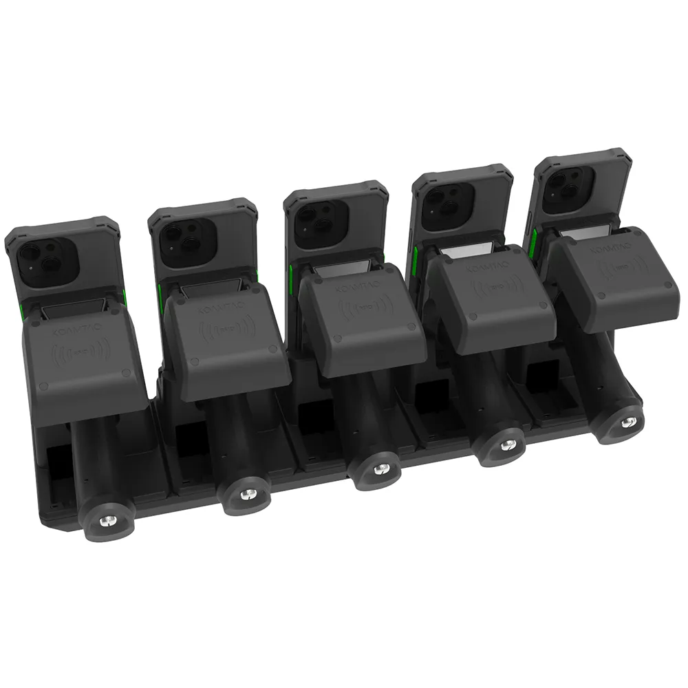 5-Slot Pistol & 1.0W UHF Charging Cradle for KDC1000/1100