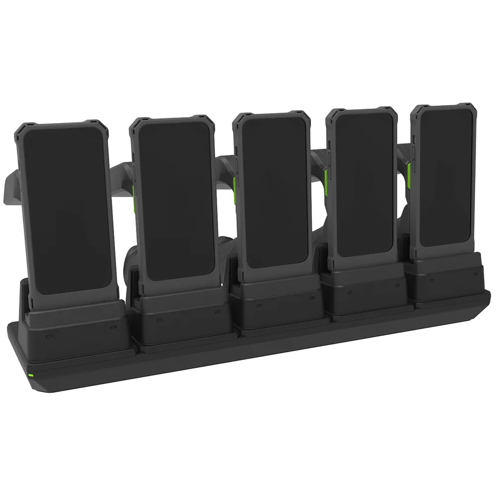 5-Slot Pistol & 1.0W UHF Charging Cradle for KDC1000/1100