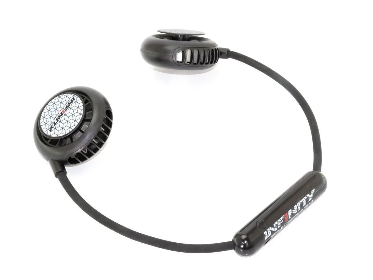 A0074 INFINITY TEAM NECK FAN  (Black)