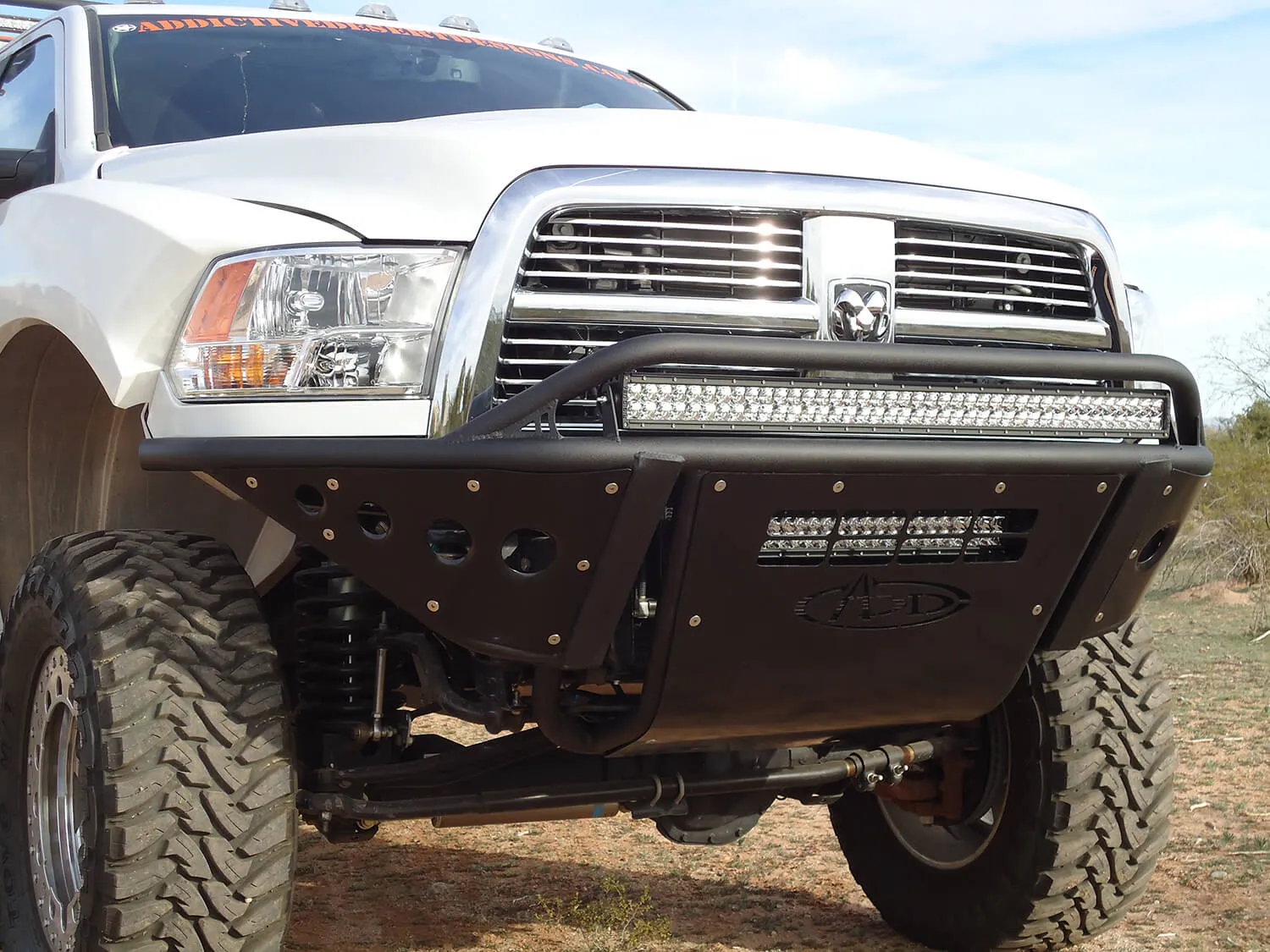 ADD front HD Standard Front Bumper - 2010-2013 Ram HD 2500/3500