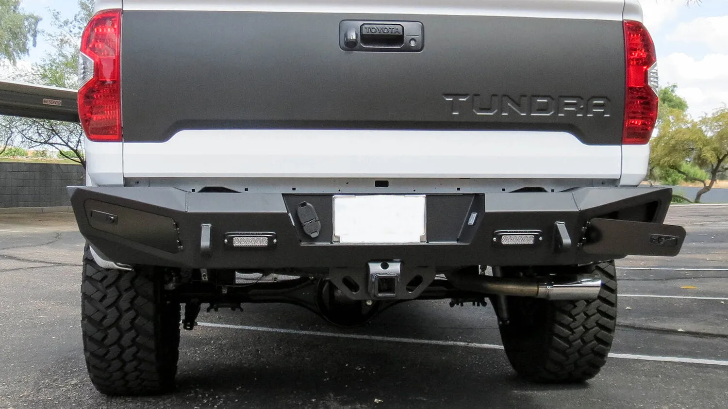 ADD HoneyBadger Rear Bumper - 2014-2018 Tundra