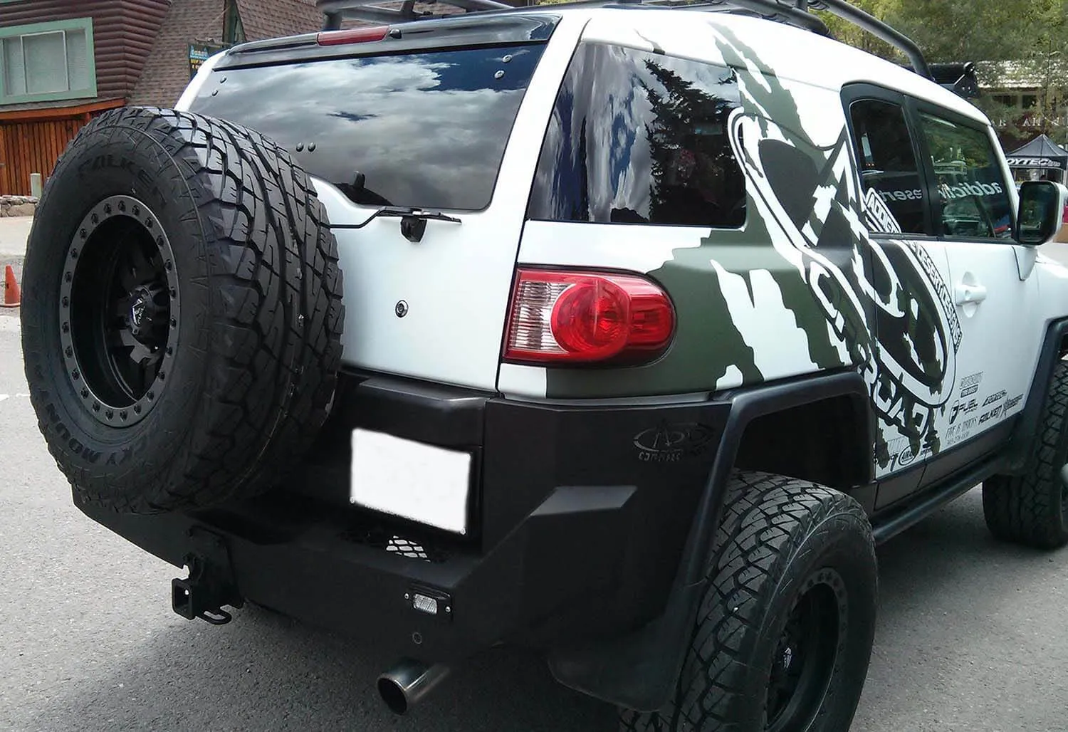 ADD Stealth Fighter FJ Rear Bumper - 2007-2014 FJ Cruiser