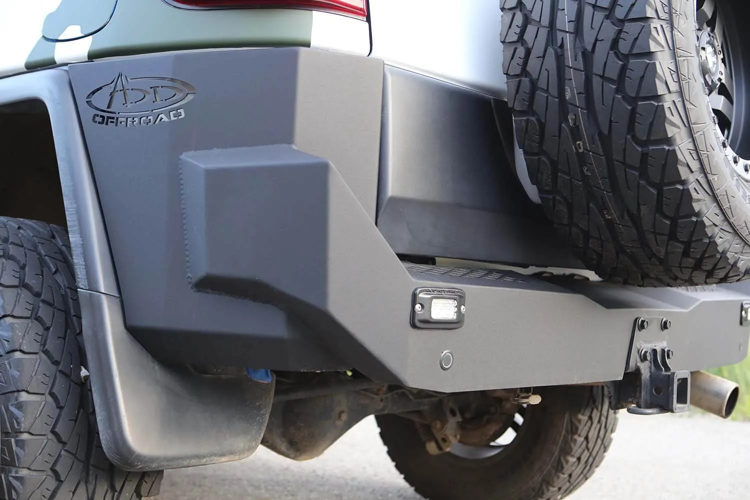 ADD Stealth Fighter FJ Rear Bumper - 2007-2014 FJ Cruiser