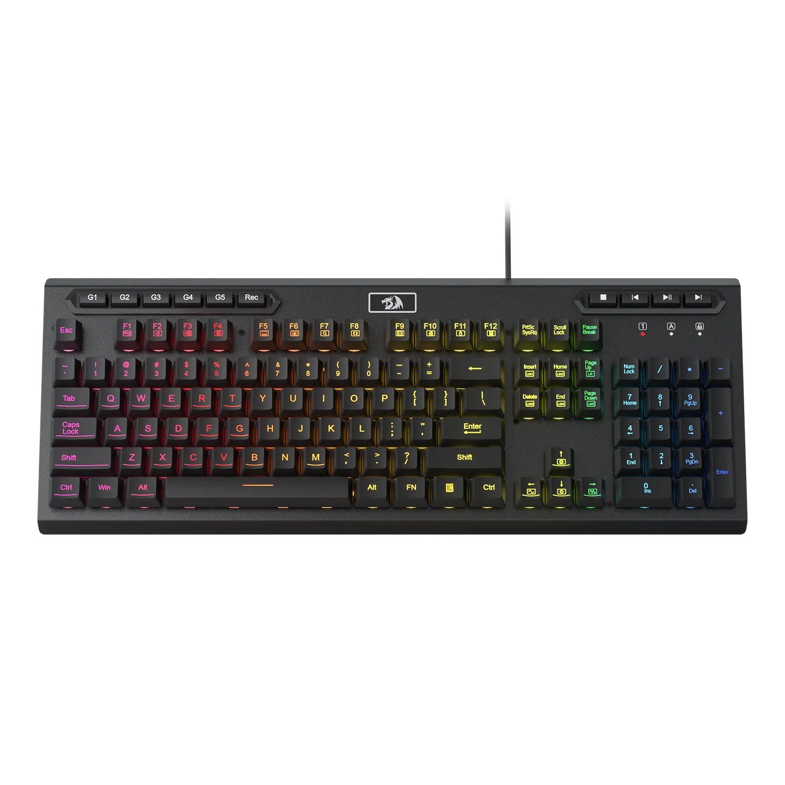 ADITYA K513 Membrane Gaming Keyboard