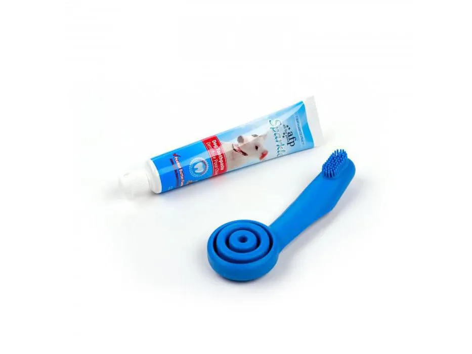 AFP Sparkles - Palm Assisted Brush & Peanut Toothpaste