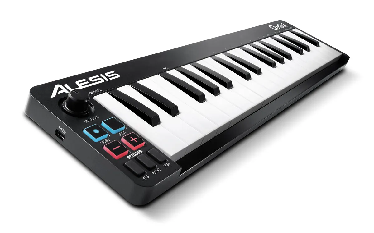 Alesis QMINI Compact 32-Key USB/MIDI Keyboard Controller