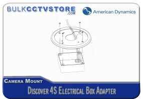 American Dynamics ADCDMELEC - Discover 4S Electrical Box Adapter - White