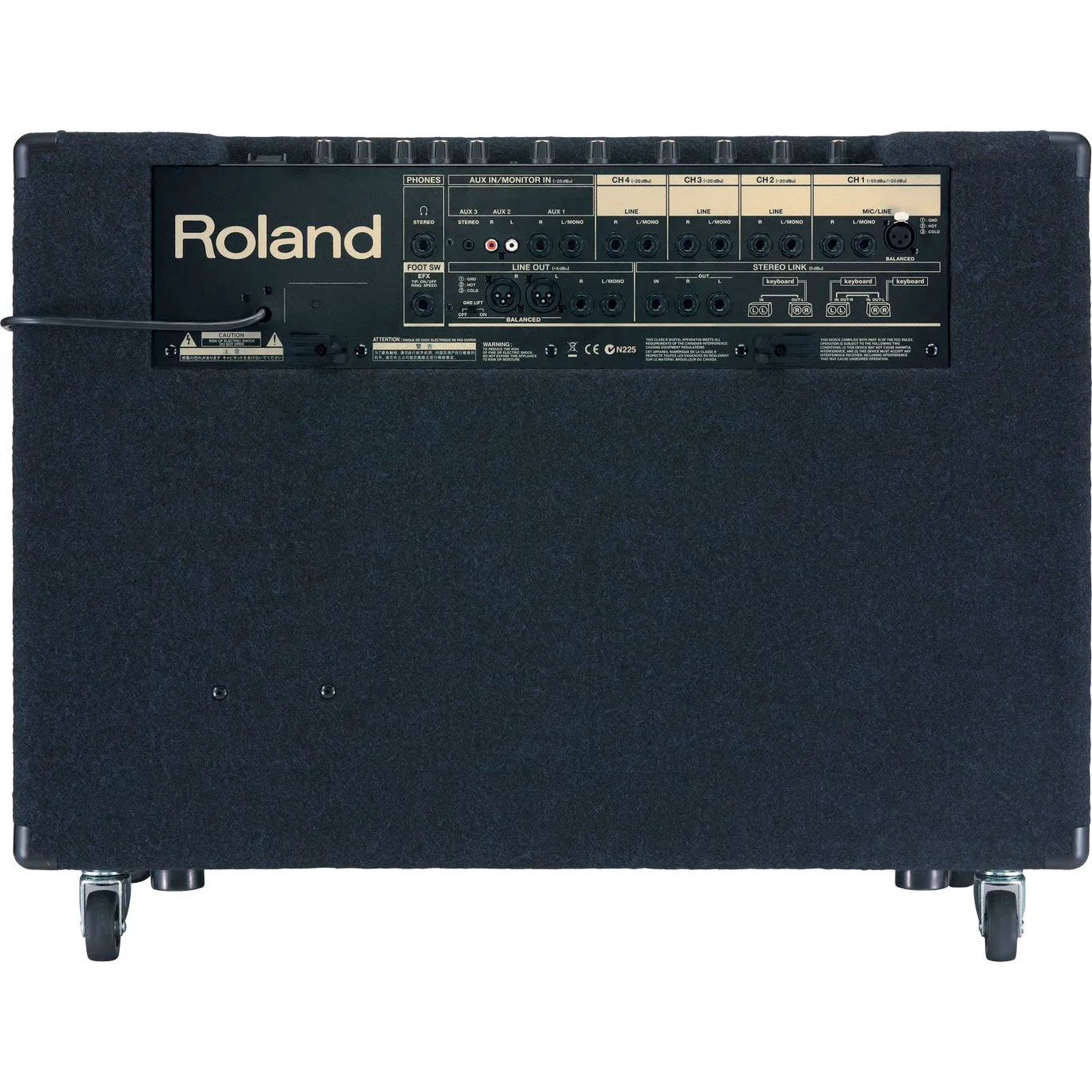 Amplifier Roland KC-880 Stereo Mixing Keyboard Amplifier, Combo 320W