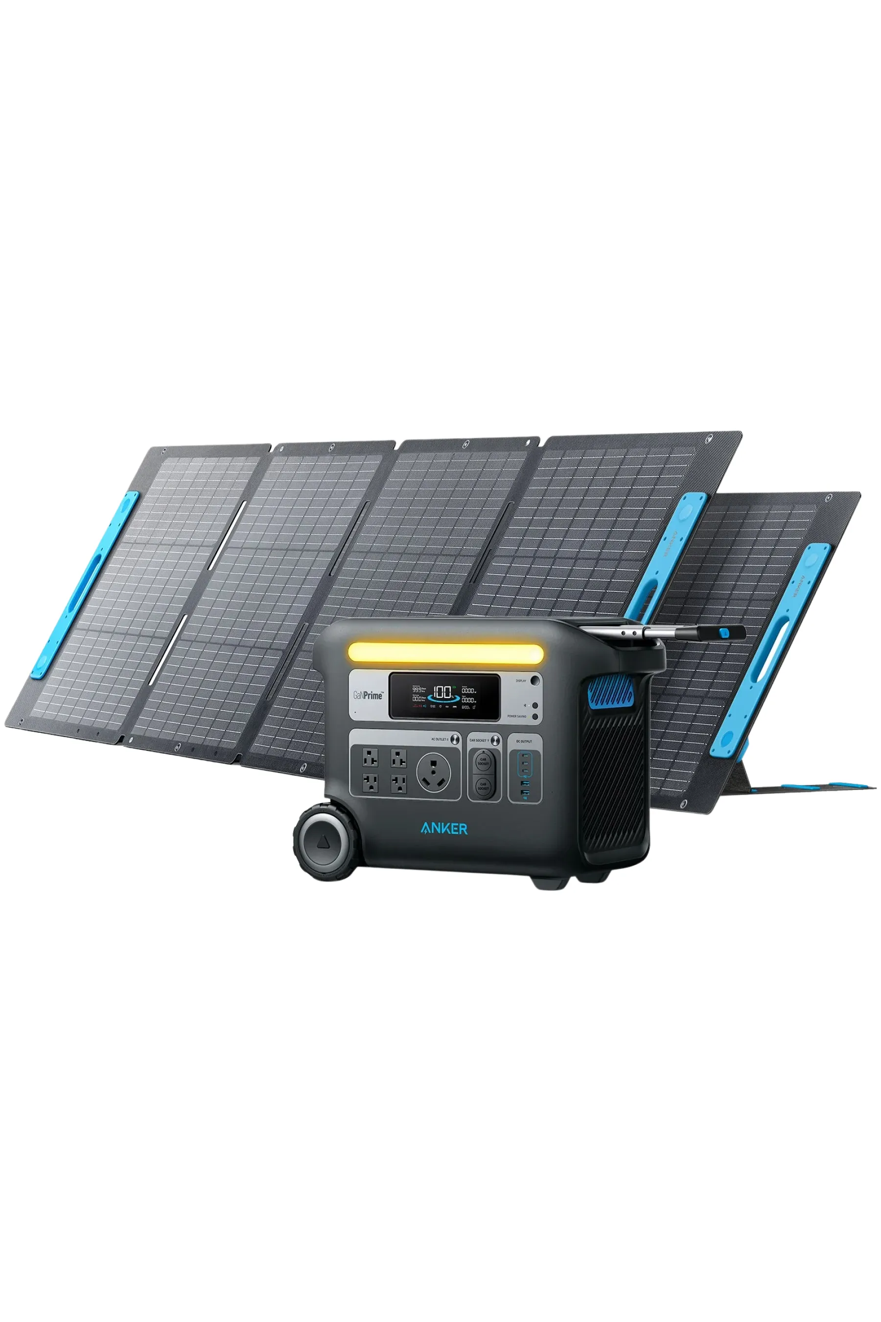 Anker SOLIX F2000 Solar Generator (Solar Generator 767 with 2× 200W Solar Panel)