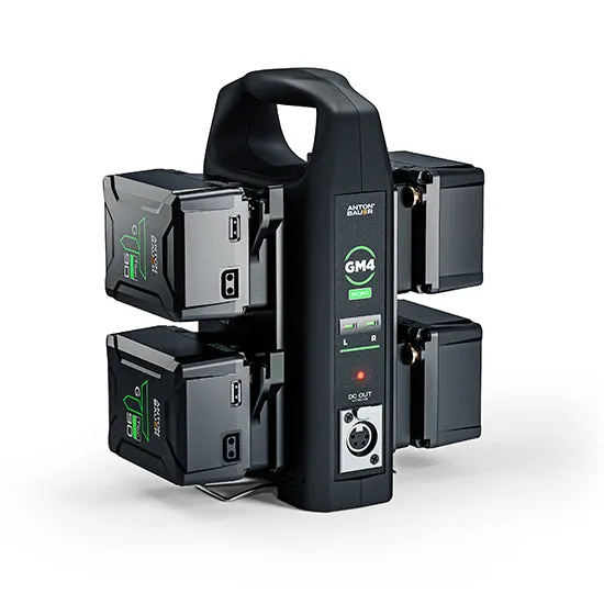 Anton Bauer GM4 4-Position Micro Battery Charger