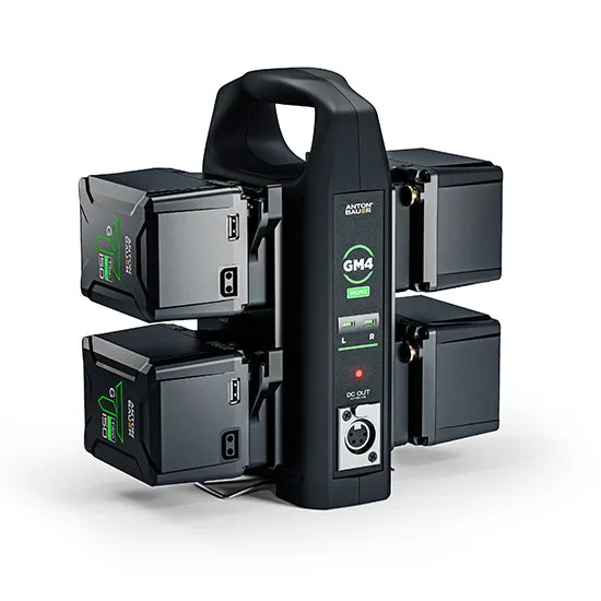 Anton Bauer GM4 4-Position Micro Battery Charger