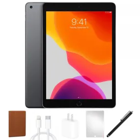 Apple iPad 7th Gen with Case Bundle (Refurbished) - FREE SHIPPING!!