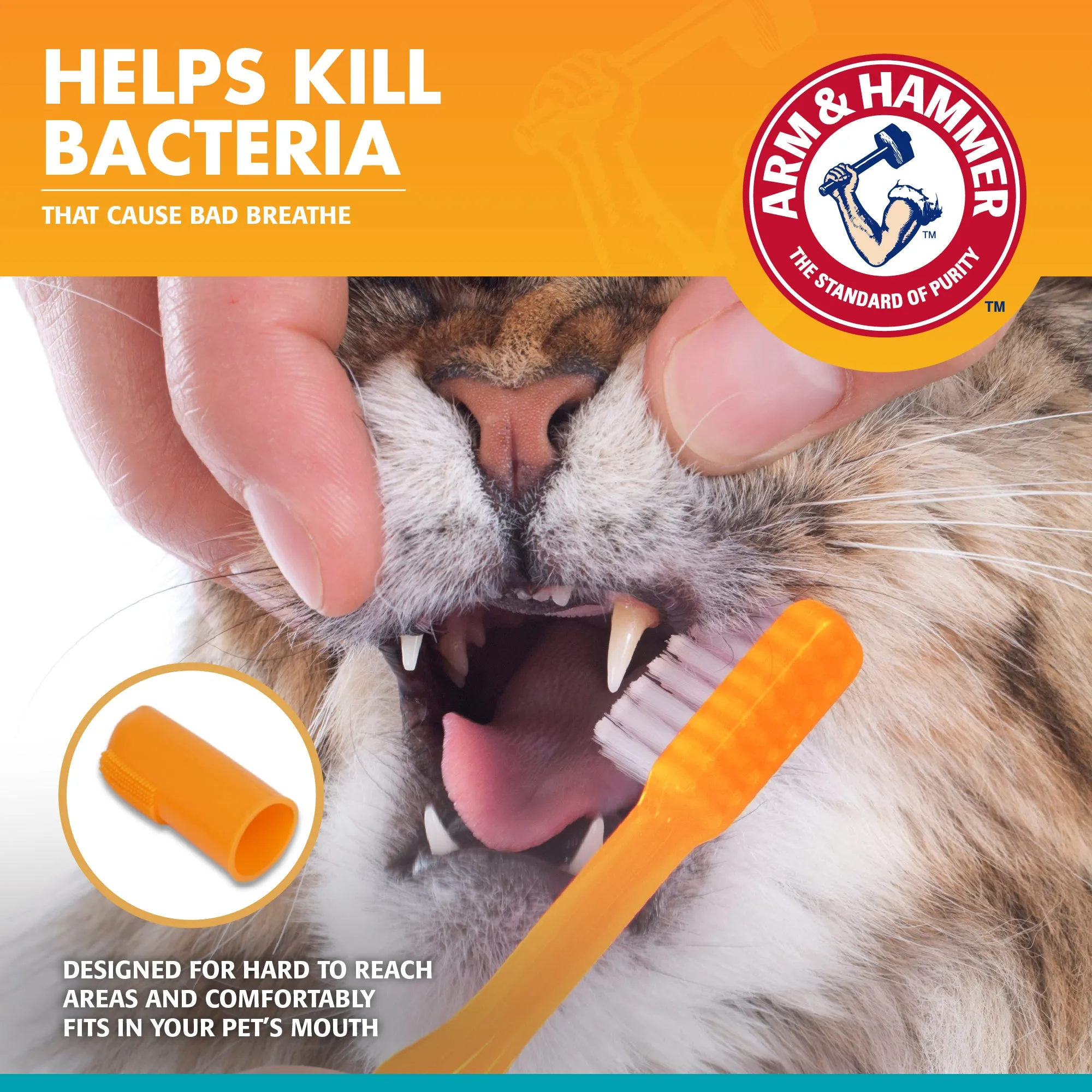 Arm and Hammer Fresh Breath Dental Kit for Cats Tuna