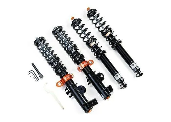 AST Suspension 5100 Series 1-Way Coilovers (Divorced Rear - Front and Rear Top Mounts Not Included) ACU-B1002S - 1993-1999 BMW 318is Coupe-Sedan (E36)