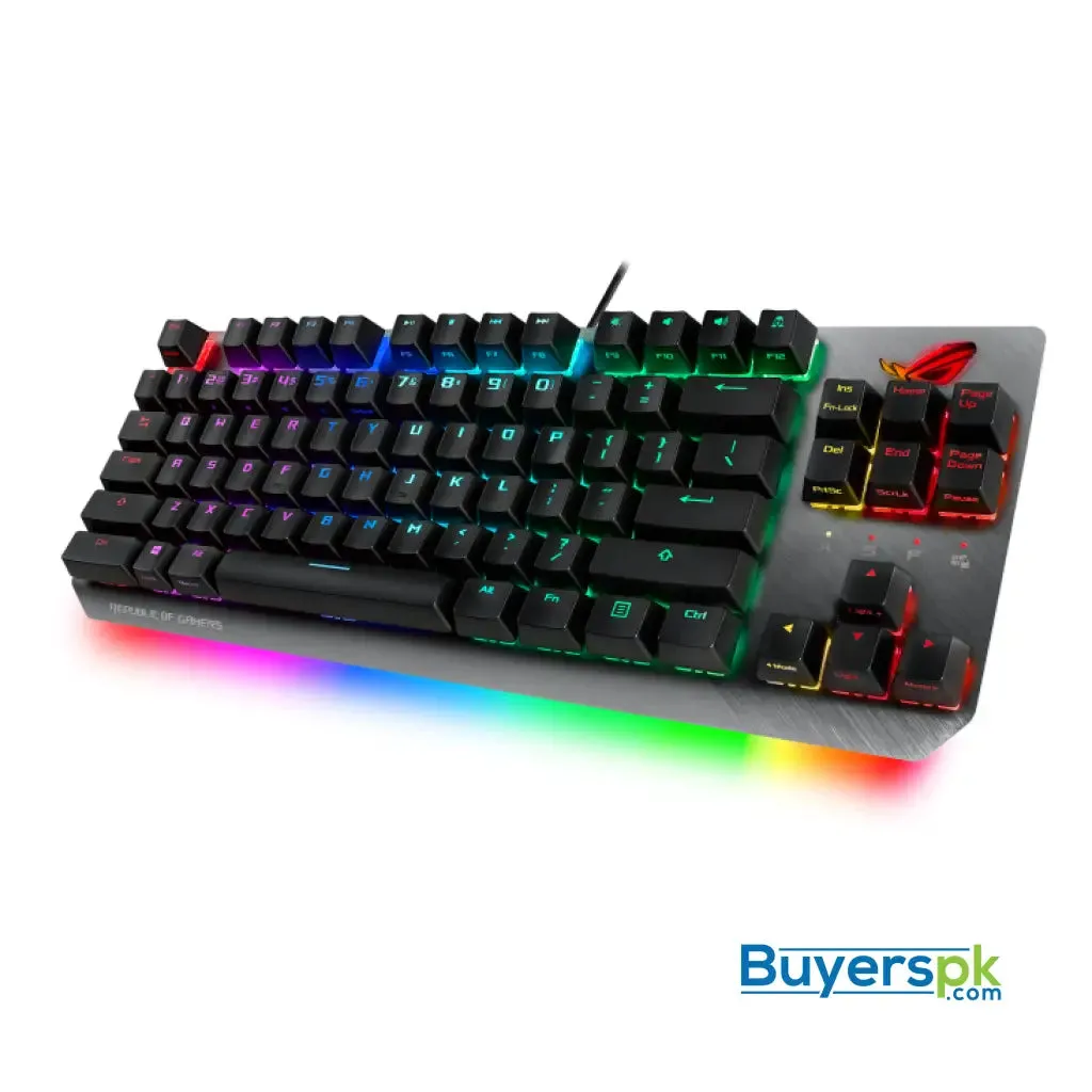 Asus X802 Rog Strix Scope Tkl Wired Mechanical Rgb Gaming Keyboard