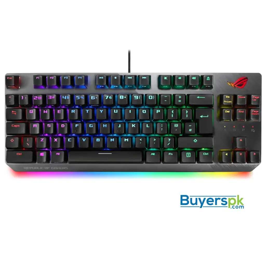 Asus X802 Rog Strix Scope Tkl Wired Mechanical Rgb Gaming Keyboard