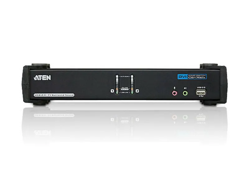 Aten Cubiq Cs1782a - Kvm / Audio / Usb Switch - 2 Ports