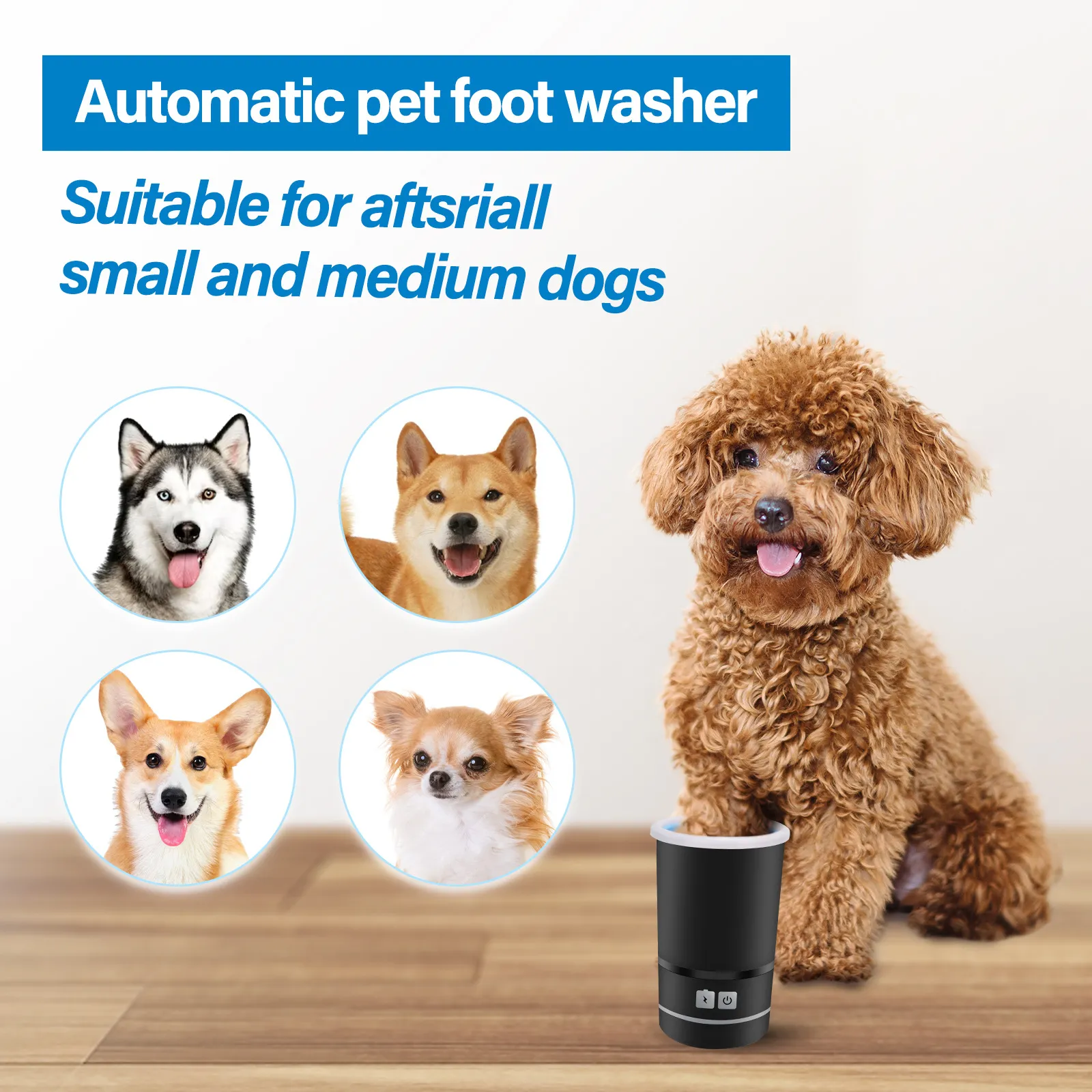 Automatic Pet Paw Cleaner Dog Paw Cleaner Cat Paw Cleaner