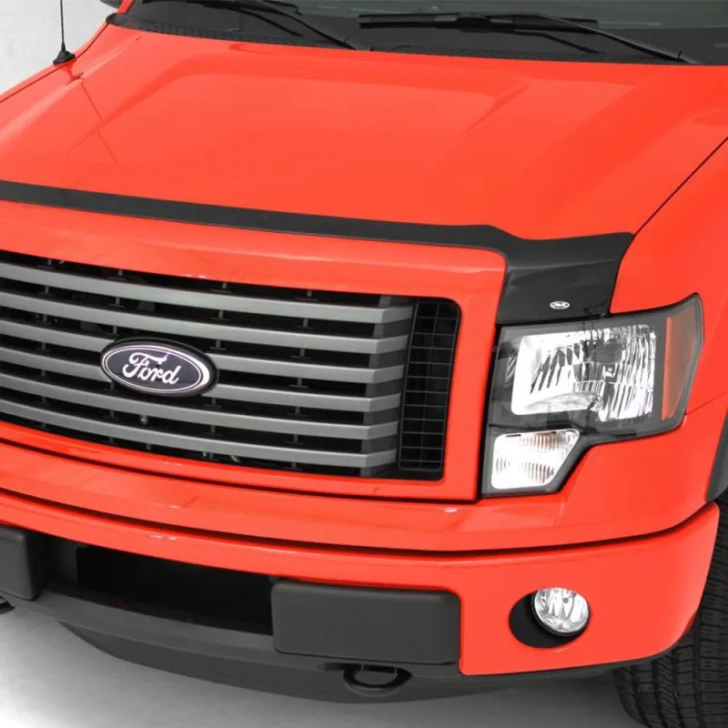 AVS 06-10 Ford Explorer Aeroskin Low Profile Acrylic Hood Shield - Smoke