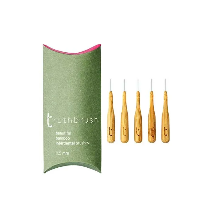 Bamboo Interdental Brush - Pack of 5