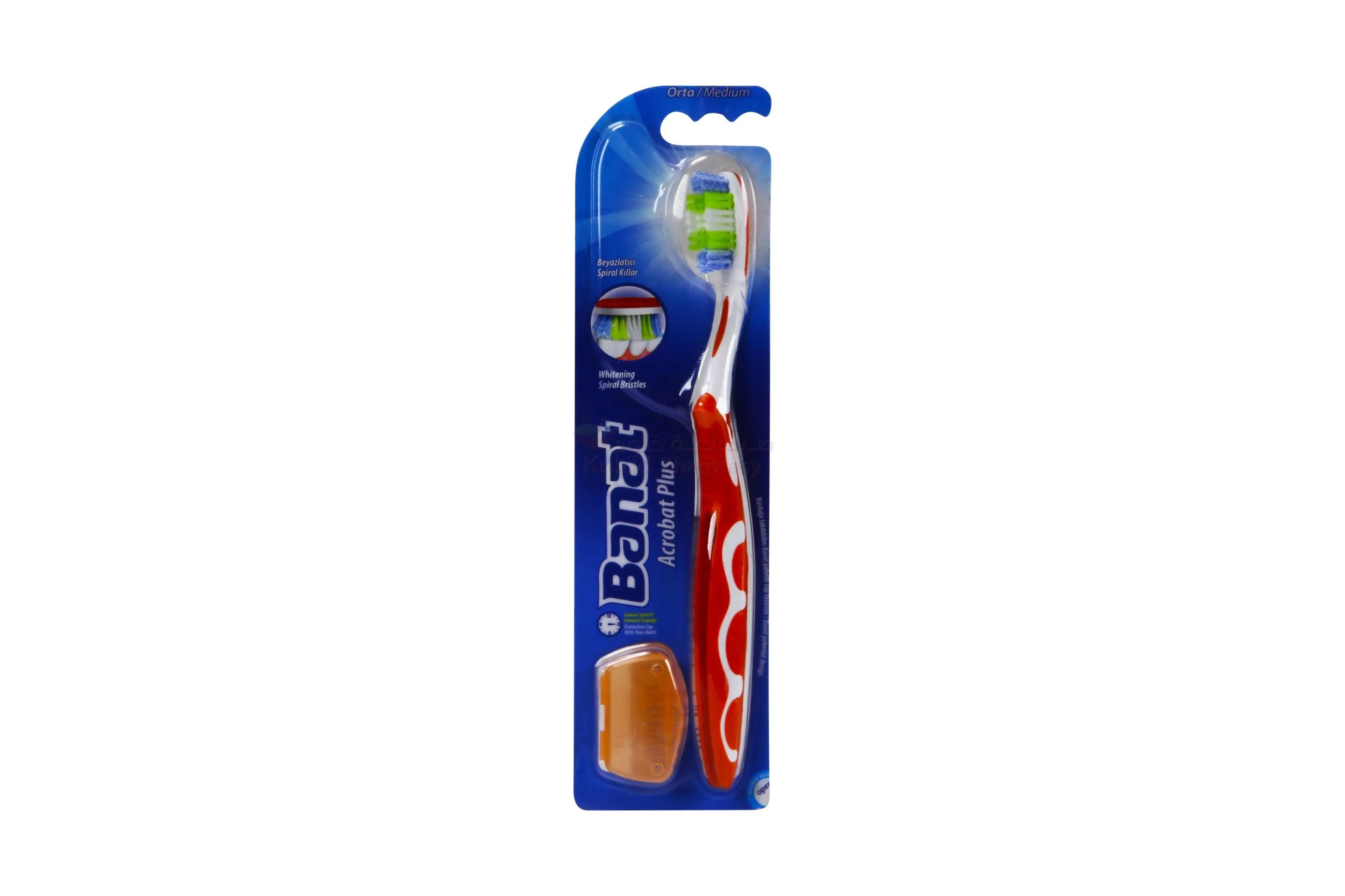 Banat Acrobat Plus Medium Toothbrush 1 PC