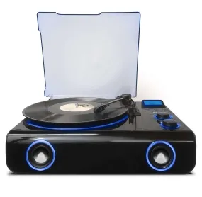 Beacon Hybrid 5-in-1 Turntable System with Bluetooth & FM Radio