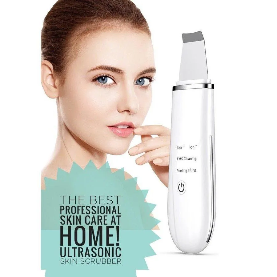 BEAUTY START  Ultrasonic Shovel Sonic Skin Scrubber