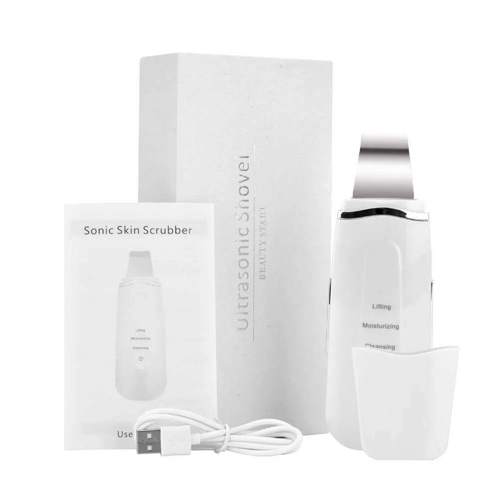 BEAUTY START  Ultrasonic Shovel Sonic Skin Scrubber