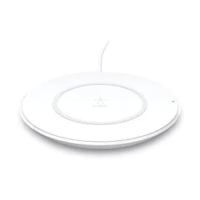 Belkin BOOST UP 7.5 W Wireless Charging Pad, Qi-Certified Fast Wireless Charger/Base Optimized for iPhone X, 8, 8 Plus with AC power adapter (White)