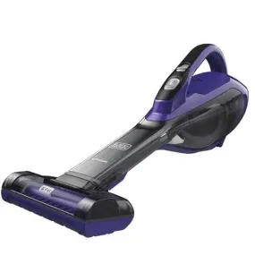 Black Decker HLVA325JP07 Hand Vacuum, 10.8 V Battery, Lithium-Ion Battery, 2.5 Ah, Purple Housing