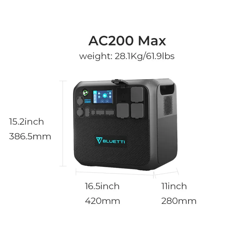 Bluetti AC200MAX Expandable Power Station