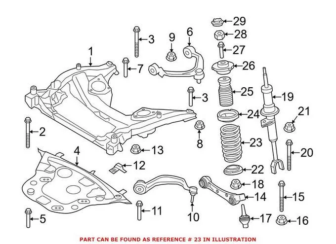 BMW Coil Spring – Front 31336786768