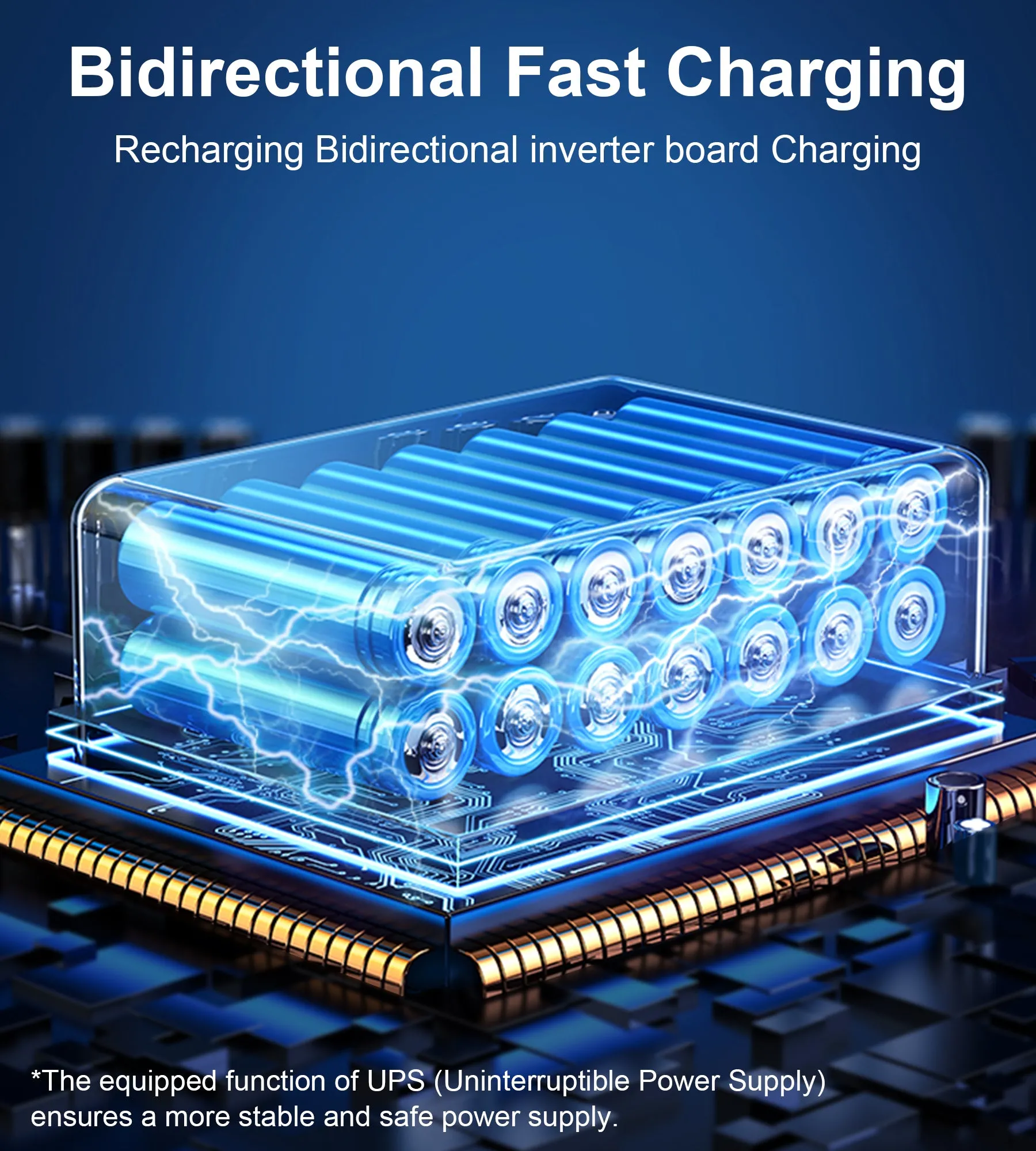 BS005 Choetech 1,200Wh Bidirectional Charging Power Station