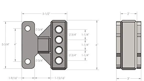 BulletProof Hitches Weight Distribution/Sway Control Adapter Allows Attachment of Weight Distribution Systems