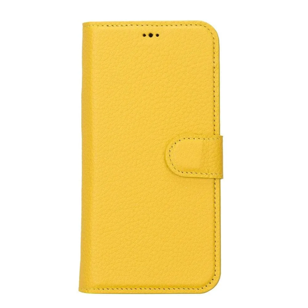 Carter iPhone 14 Detachable Wallet Case, Floater Yellow