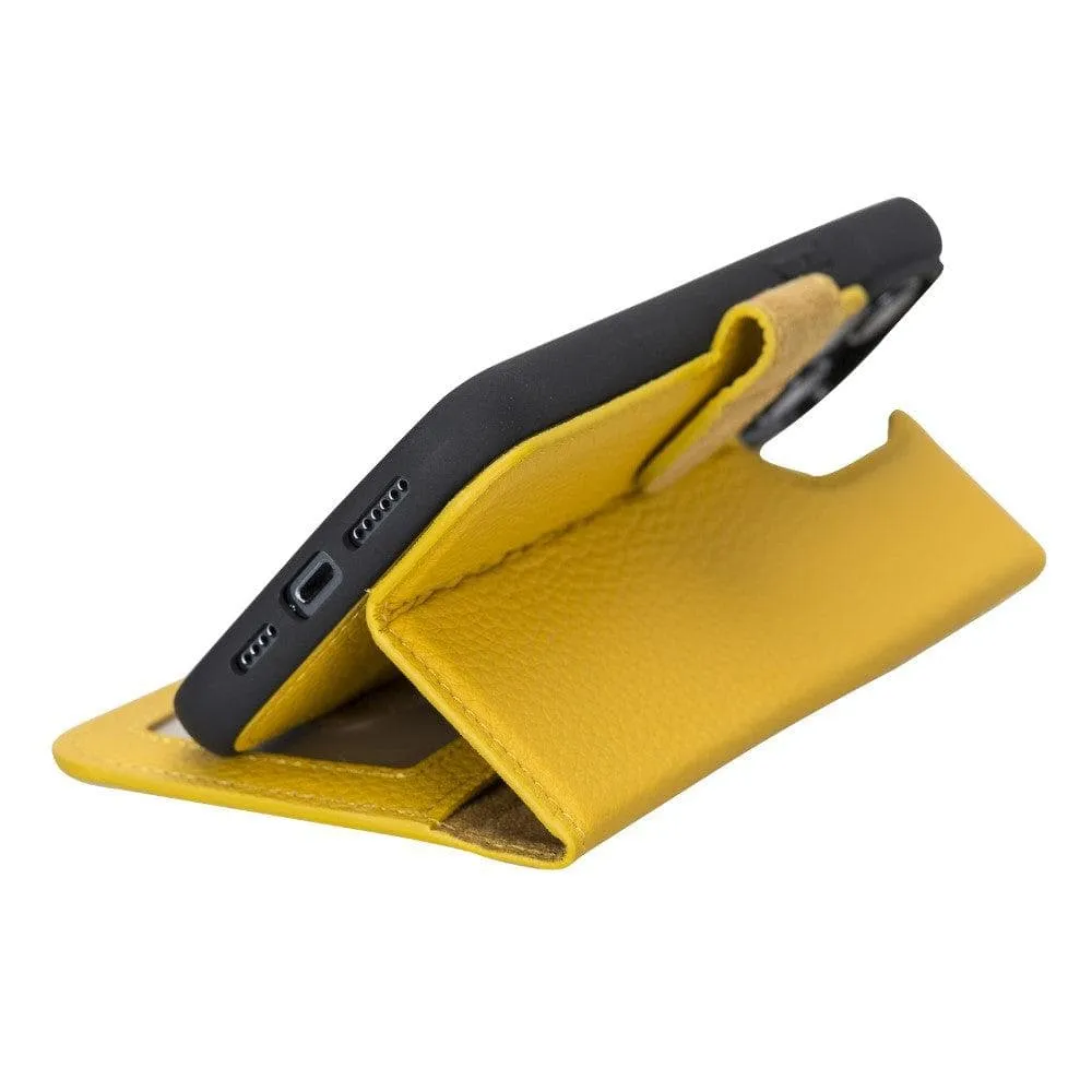 Carter iPhone 14 Detachable Wallet Case, Floater Yellow