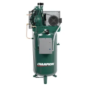 Champion 5HP R-Series Vert. Air Compressor, 80Gal, R15 Pump - VR5-8