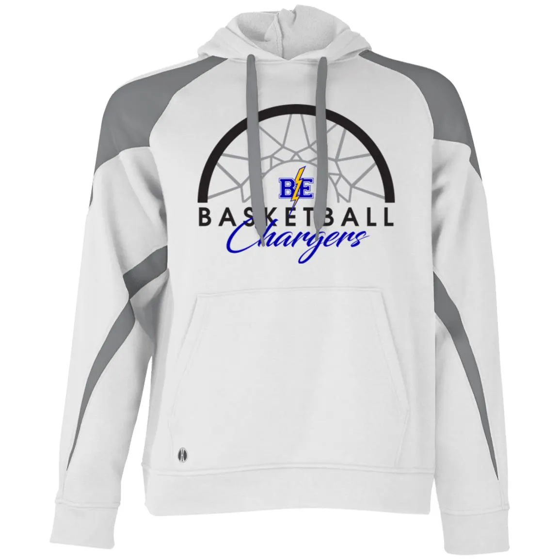 Chargers Basketball - Athletic Colorblock Fleece Hoodie