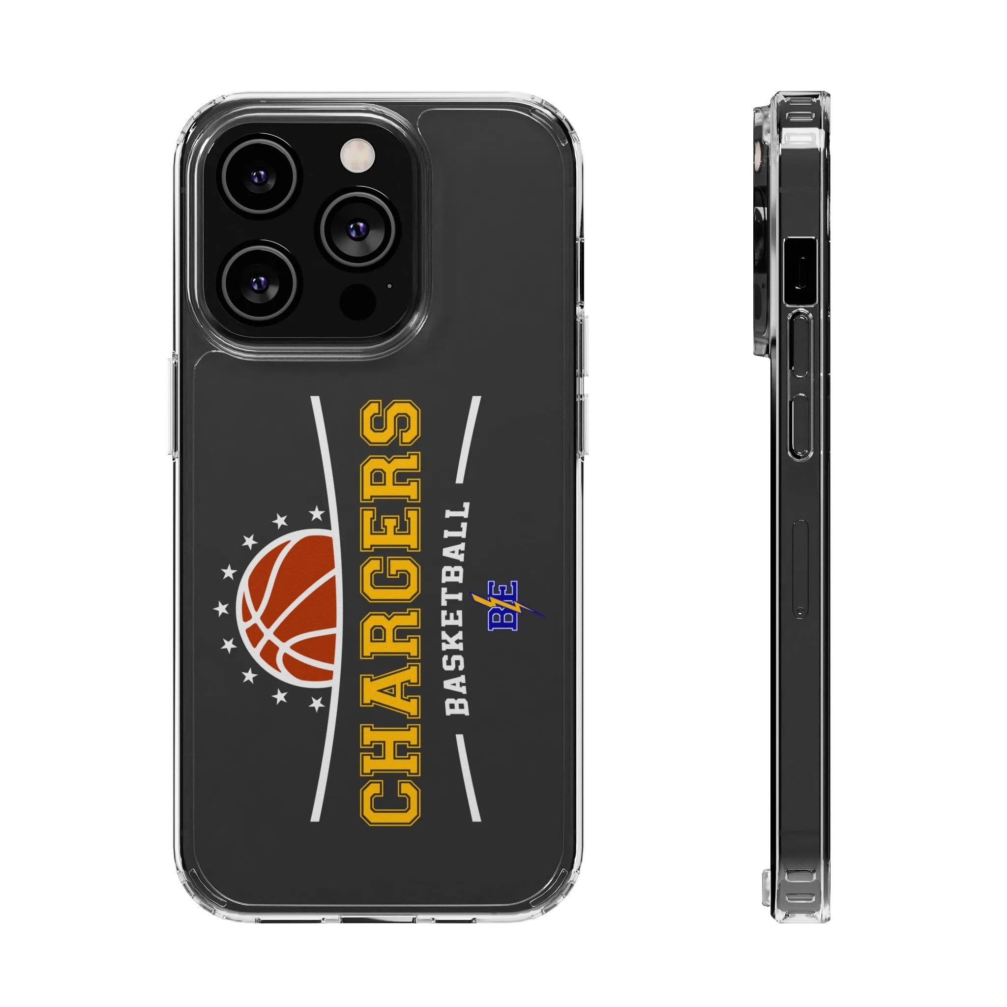 Chargers Basketball - Clear Cases