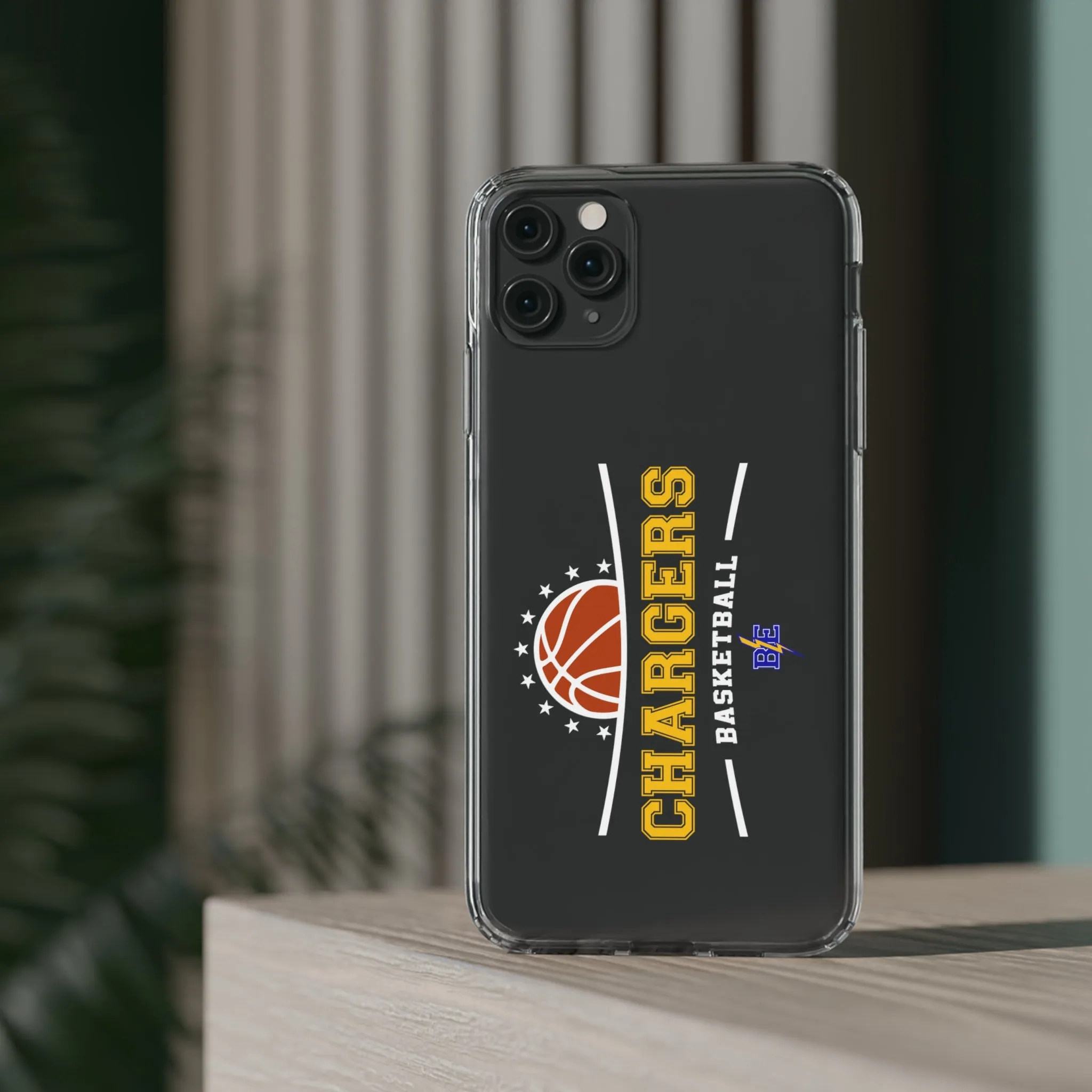 Chargers Basketball - Clear Cases